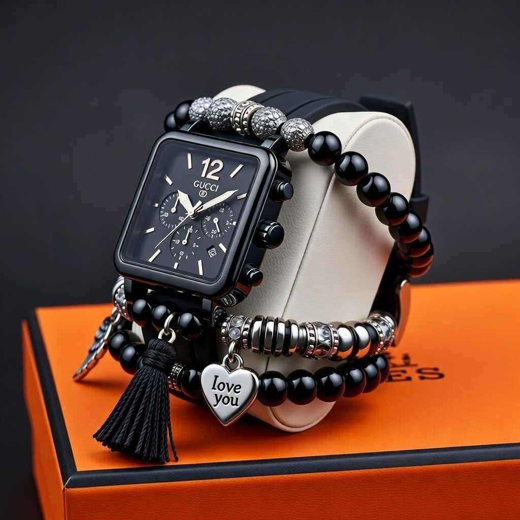 Wrist Watch & Matching Bangles - Image 2